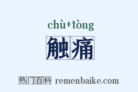 触痛是什么意思的图片